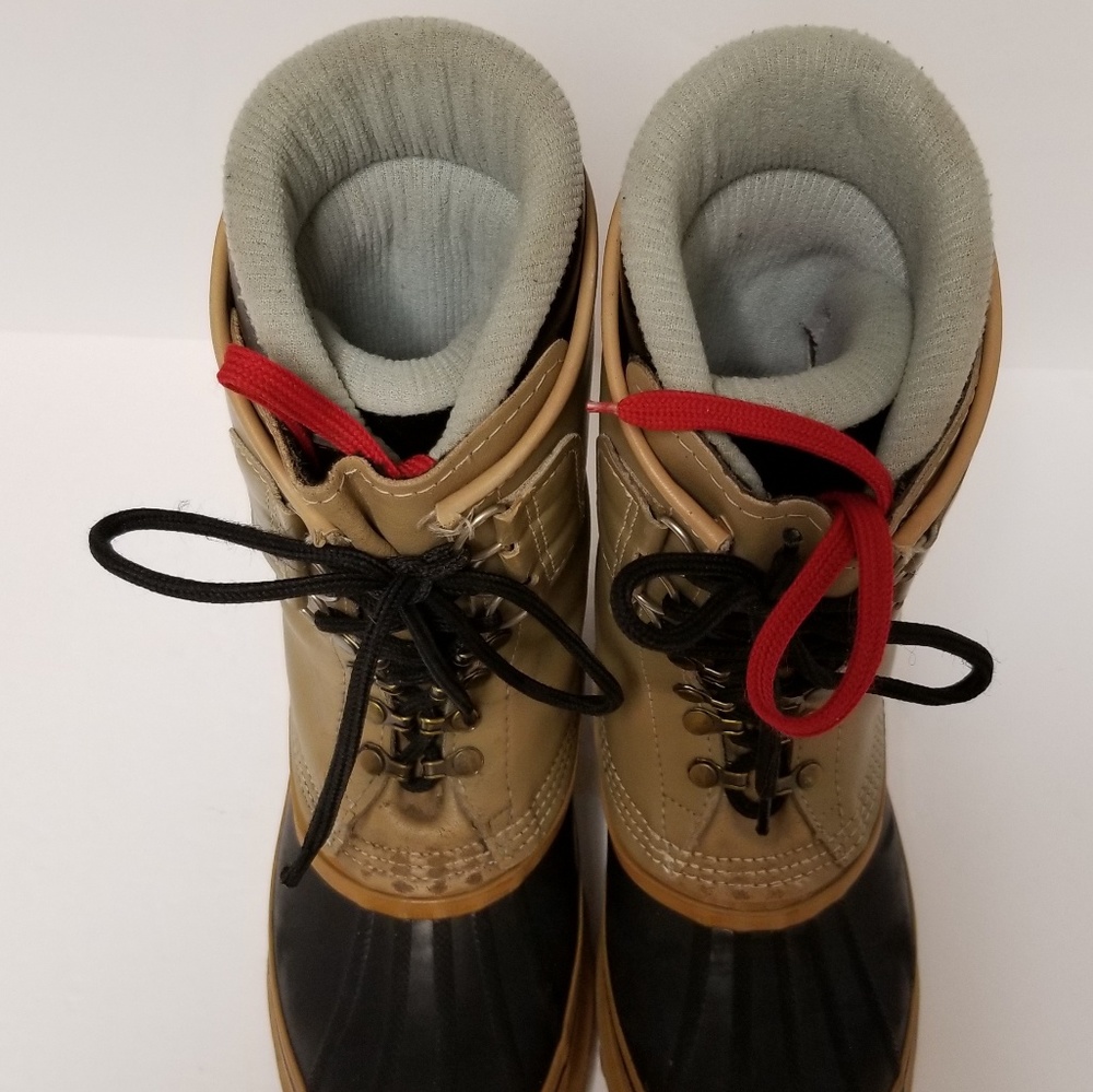Sorel Men's Rain & Snow Boots - Tan and Black - Picture 6 of 8